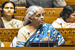 Economy on strong wicket: Nirmala Sitharaman presents Economic survey